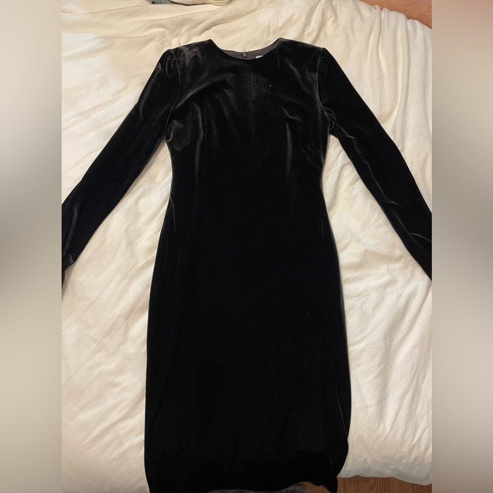 Antonio Melani Black Velvet Dress | Elegant & Timeless